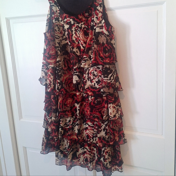 Lane Bryant tiered ruffle dress - Picture 2 of 5